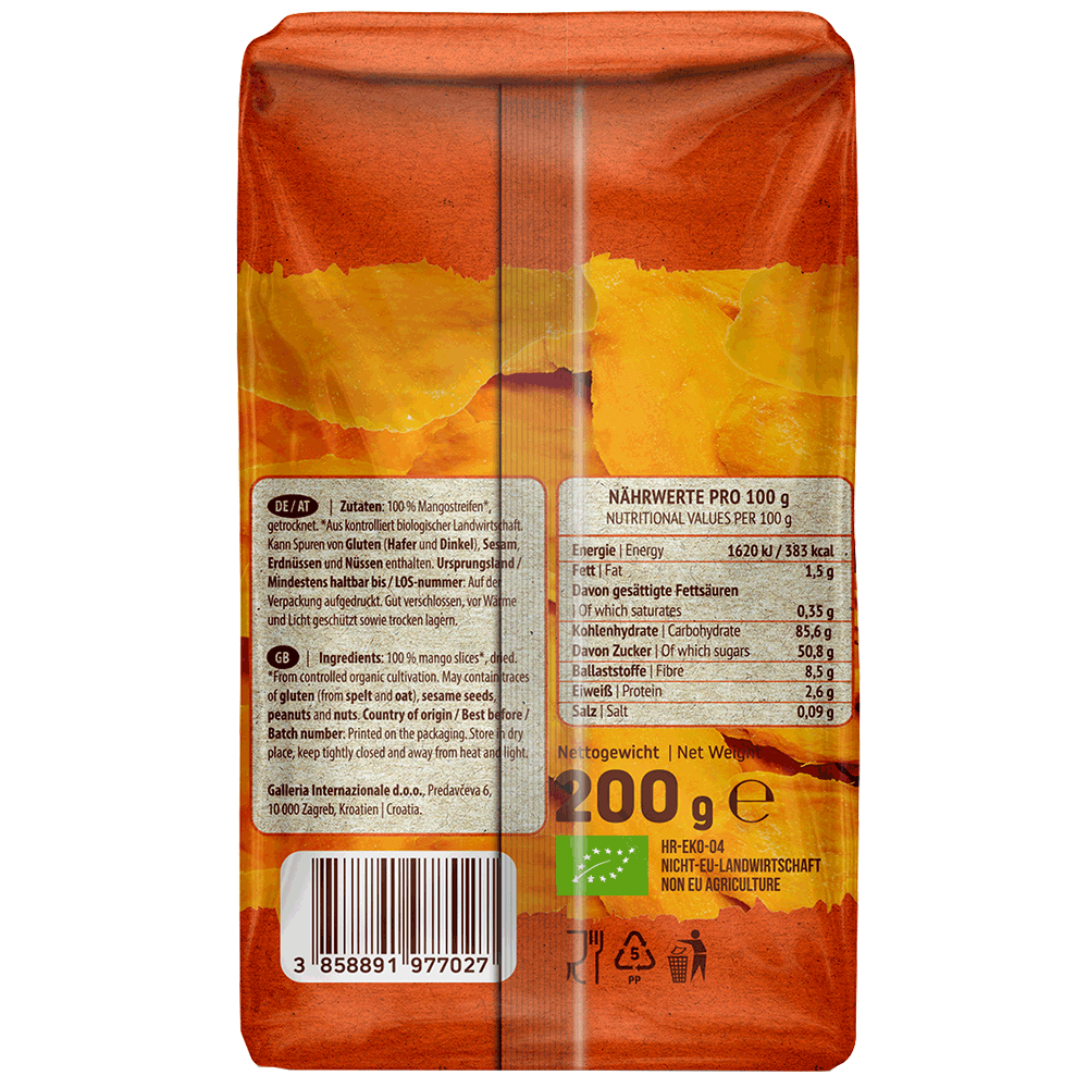 Bild: Nutrigold Getrocknete Mango