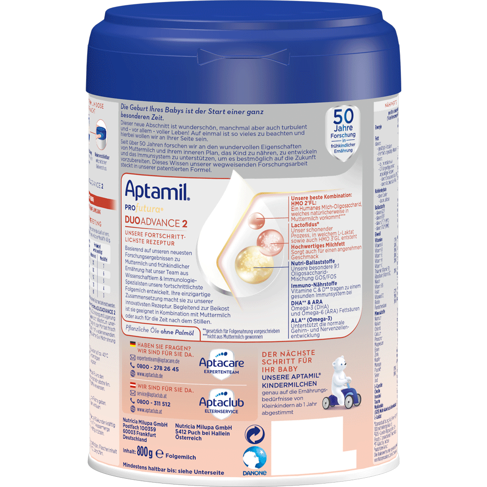 Bild: Aptamil Profutura Duo Advance Folgemilch 2