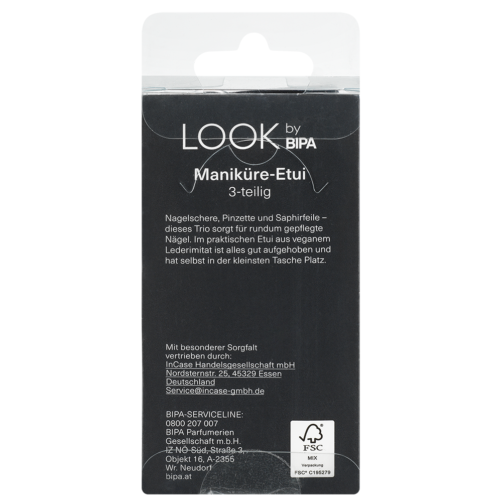 Bild: LOOK BY BIPA Maniküre Etui 3 teilig 