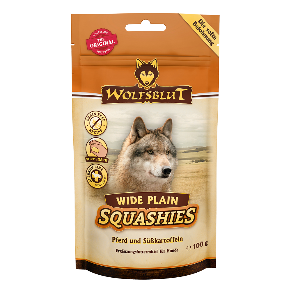 Bild: Wolfsblut Wide Plain Squashies Pferd und Süßkartoffeln