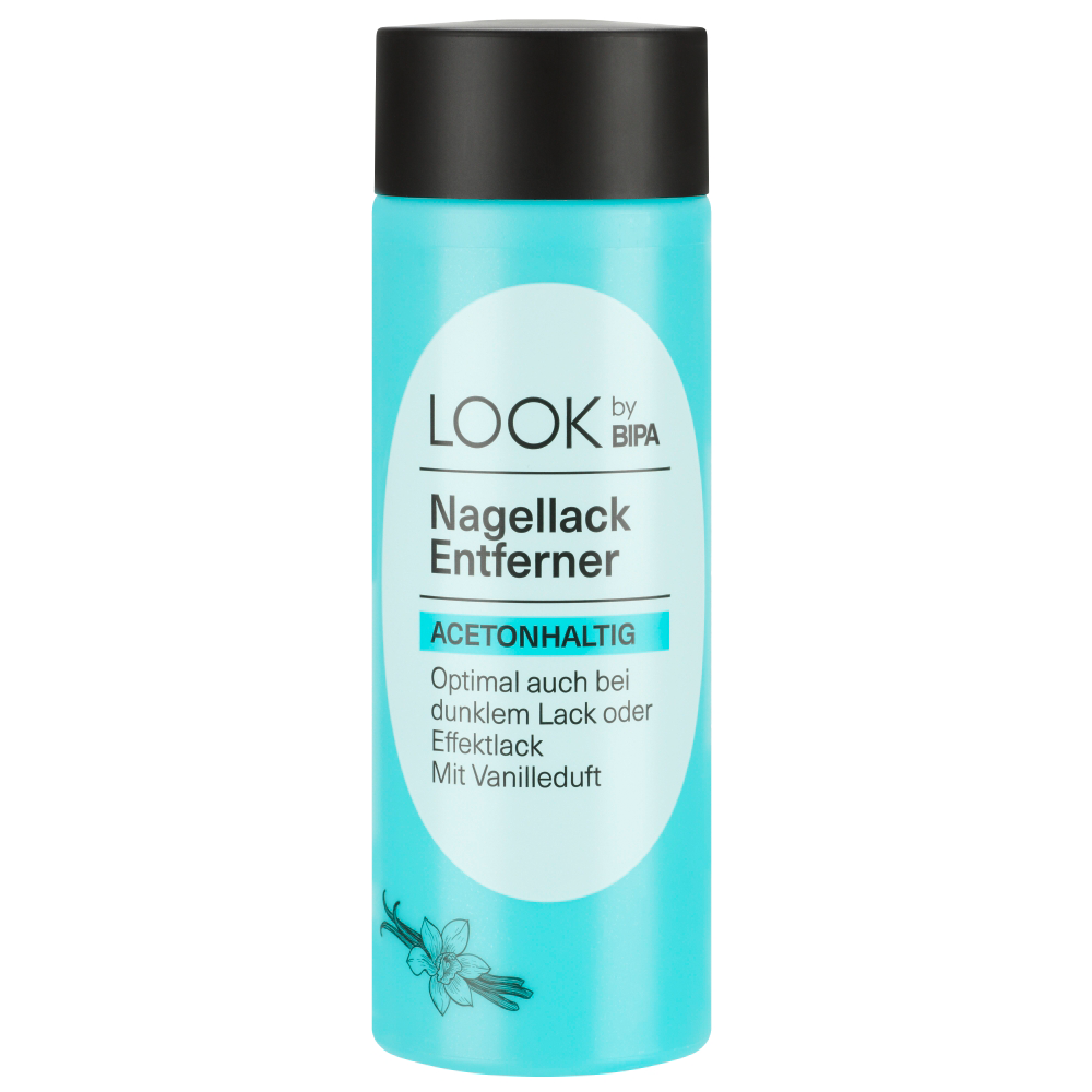 Bild: LOOK BY BIPA Nagellackentferner mit Aceton