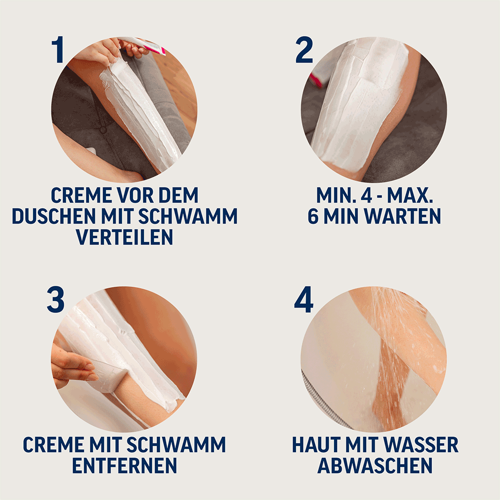 Bild: Veet Dusch-Haarentfernungscreme