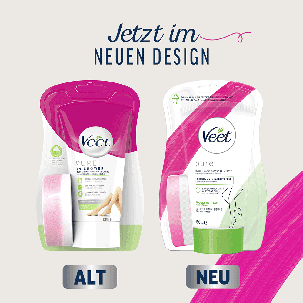 Bild: Veet Dusch-Haarentfernungscreme