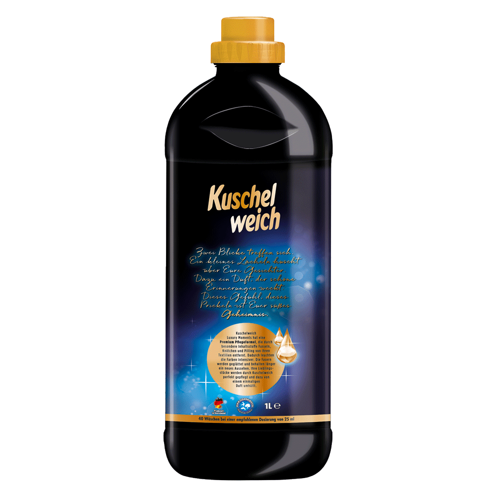 Bild: Kuschelweich Weichspüler Luxury Moments Geheimnis 