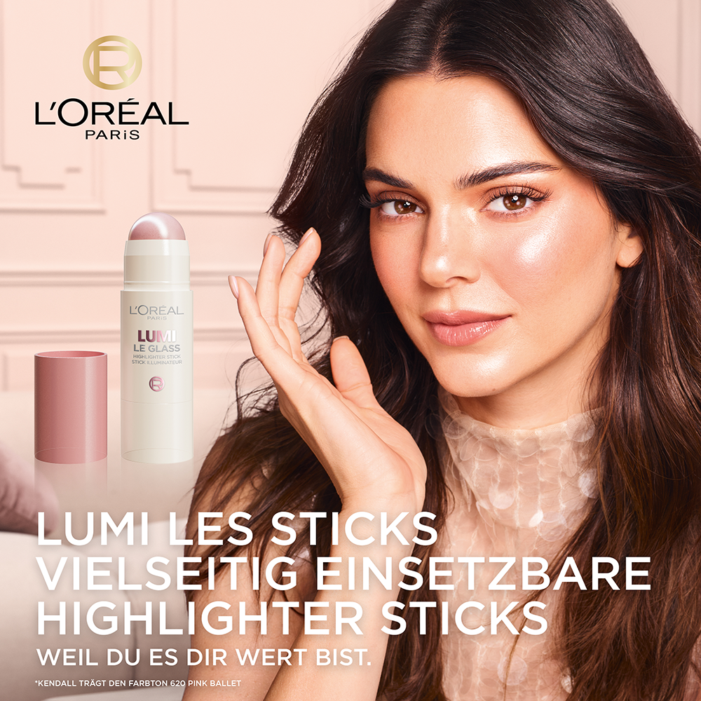 Bild: L'ORÉAL PARIS Lumi Le Glow Highlighter Stick Cream Chic