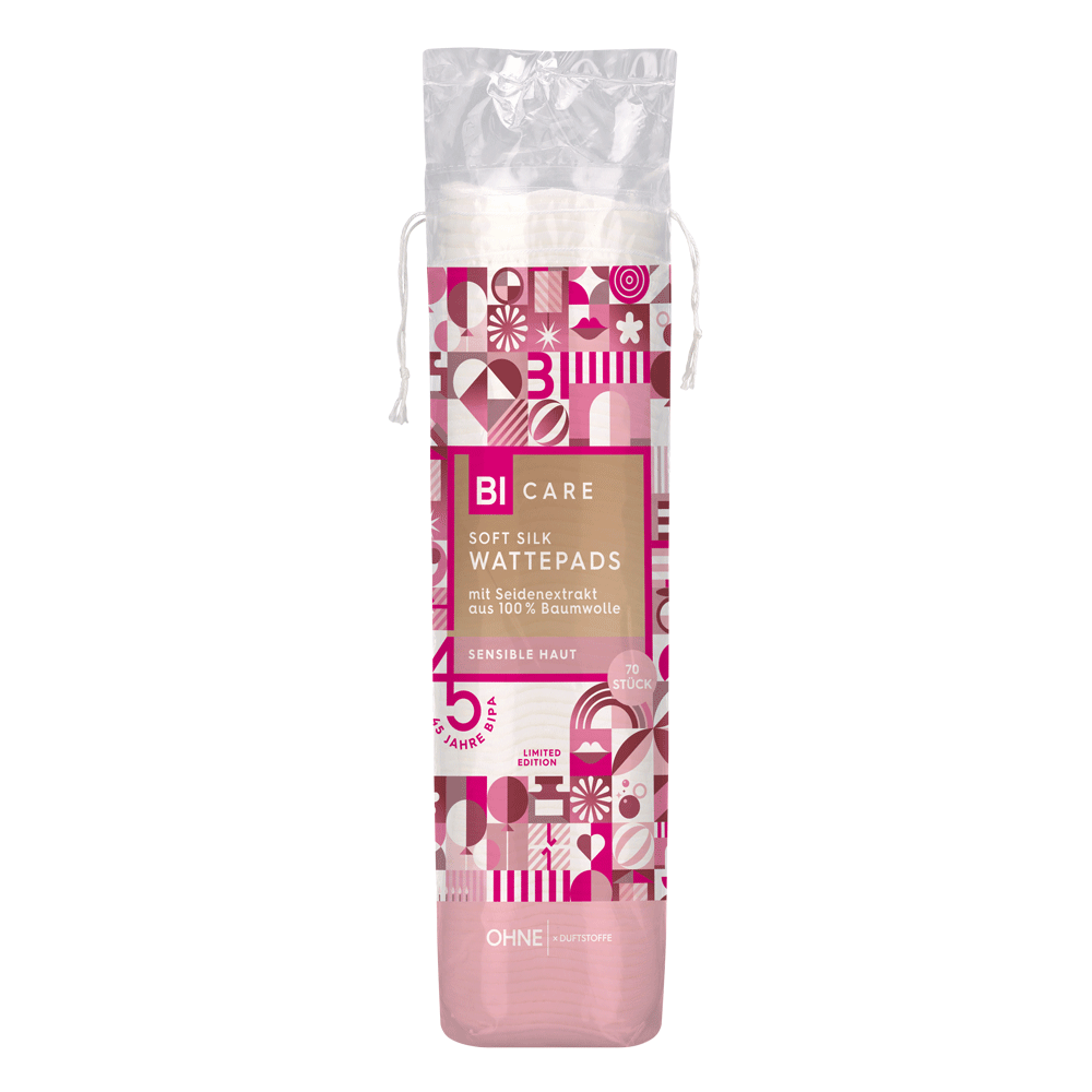 Bild: BI CARE Wattepads Soft Silk