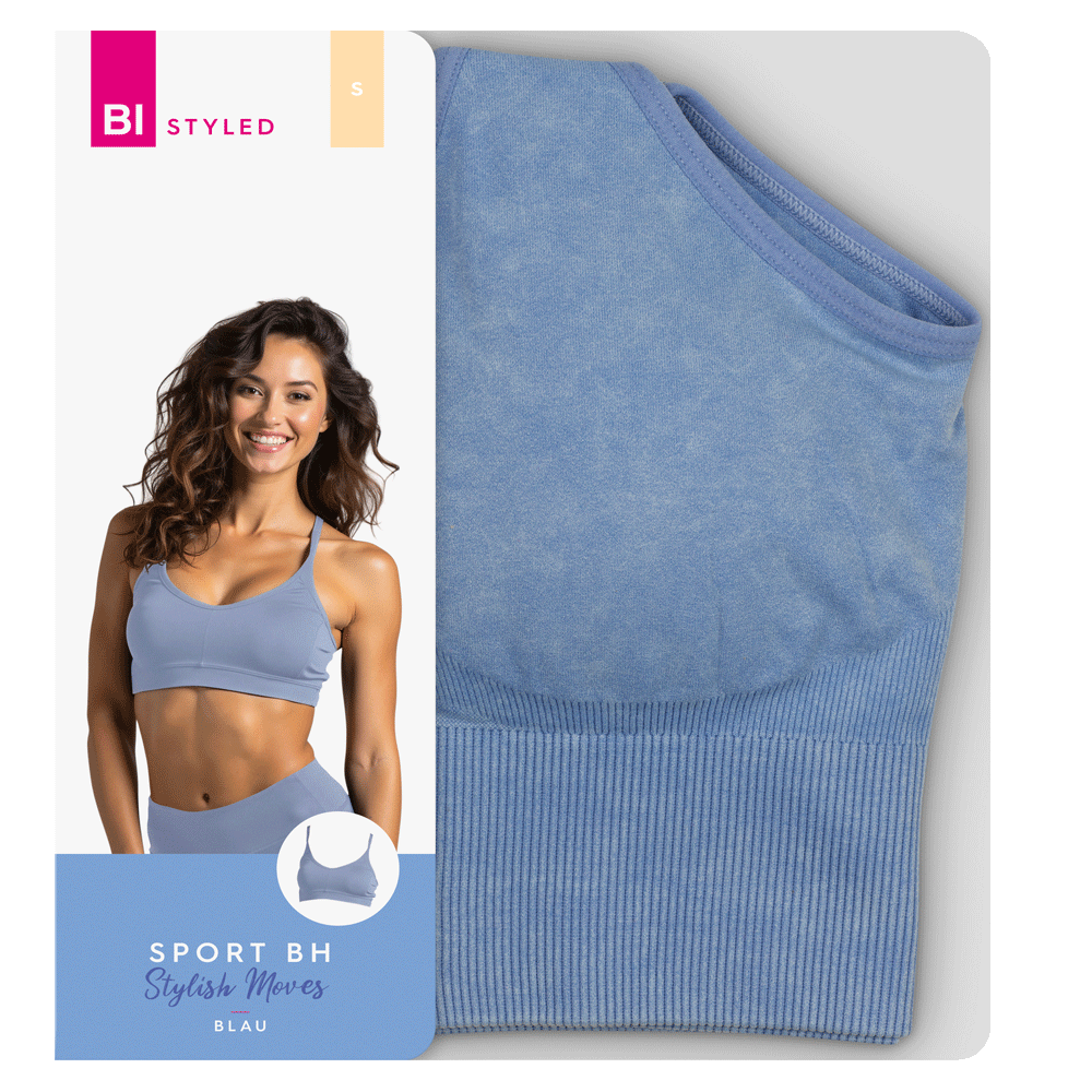 Bild: BI STYLED Sport BH Blau