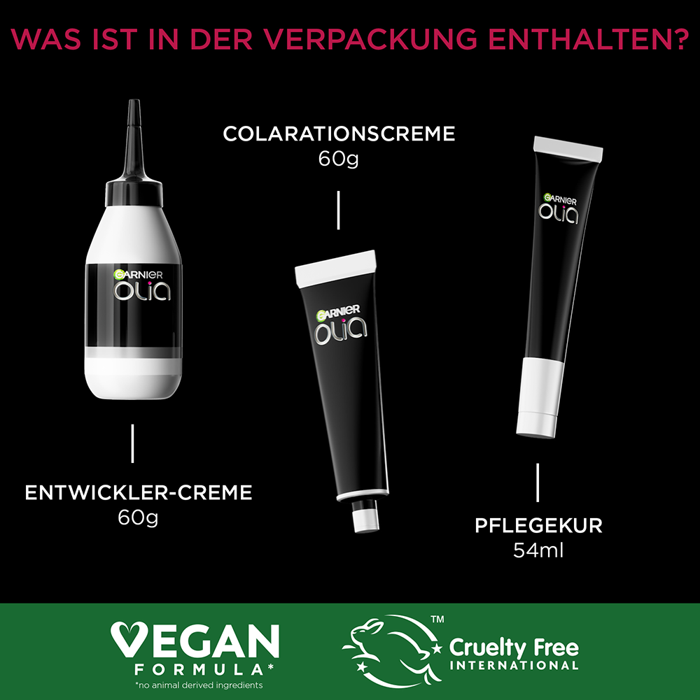 Bild: GARNIER Olia Red Lacquers Glänzendes Weinrot