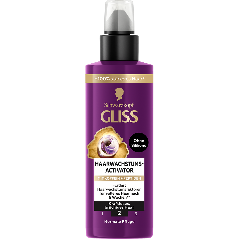 Bild: Schwarzkopf GLISS Haarwachstums Activator