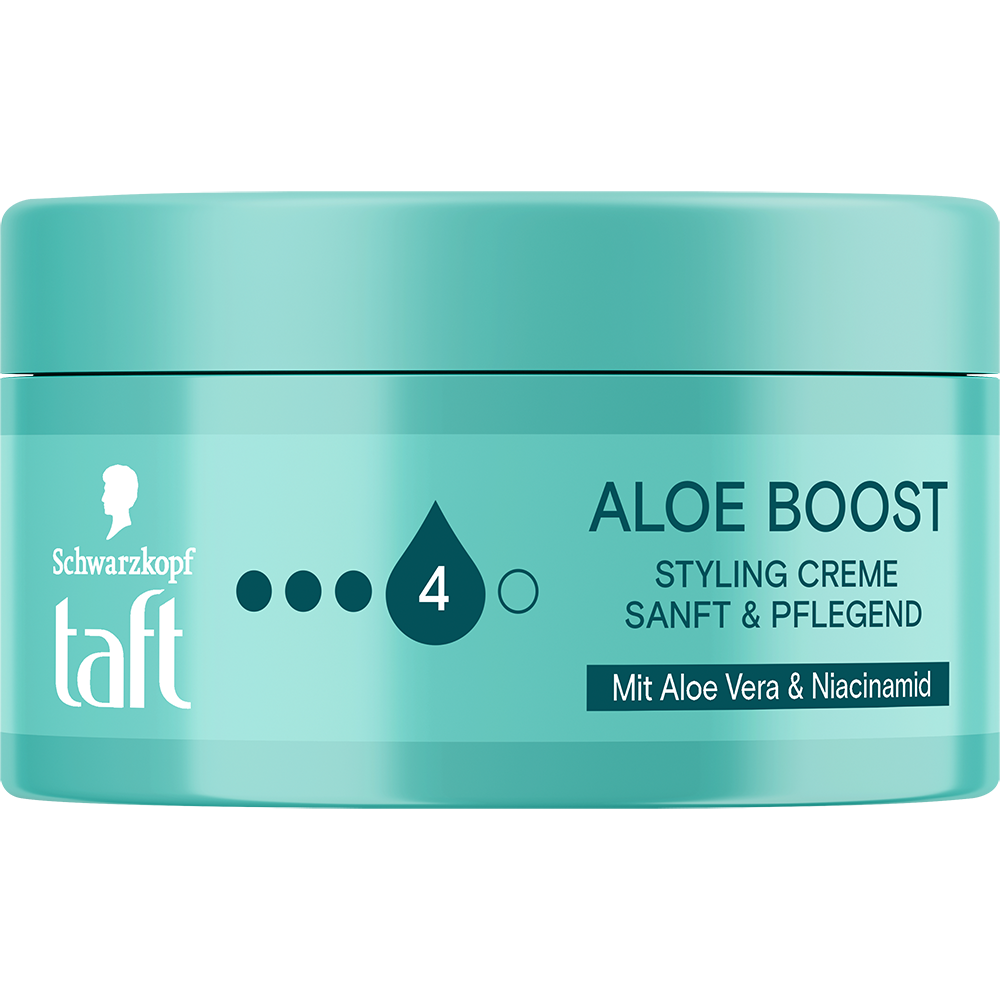 Bild: Schwarzkopf taft Styling Creme Aloe Boost