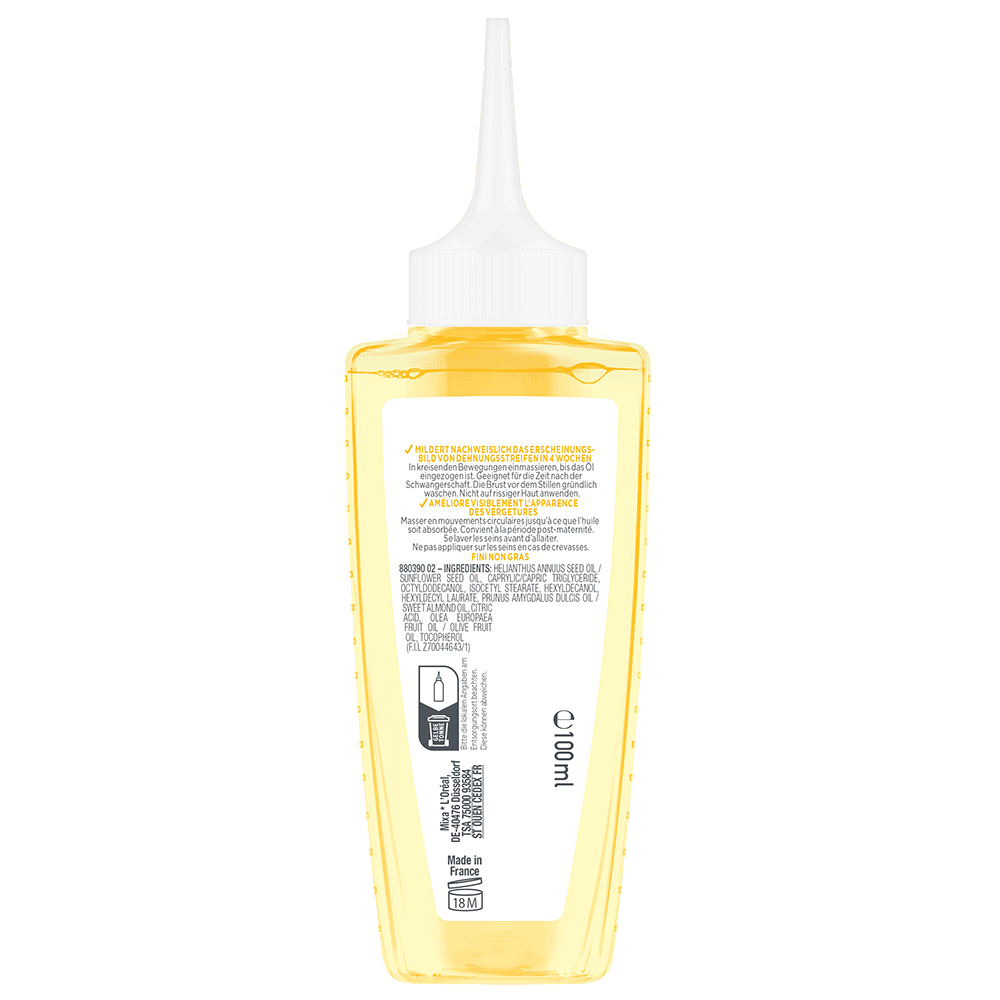 Bild: Mixa Niacinamide Stretchmark Oil