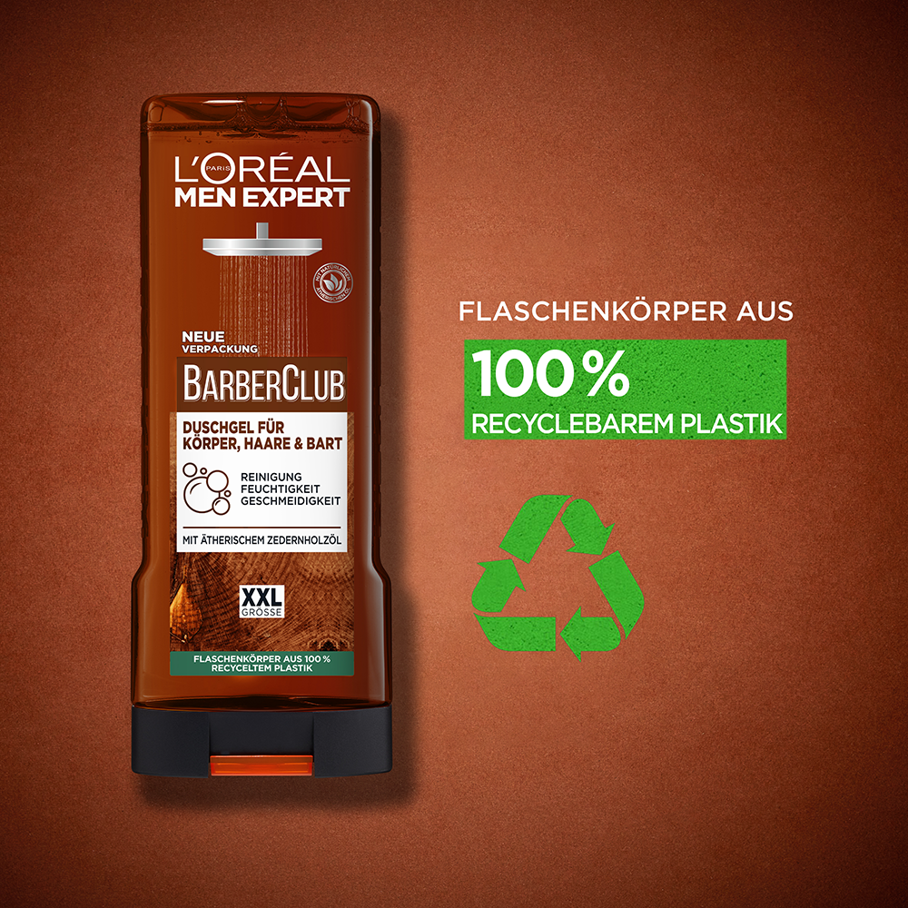 Bild: L'ORÉAL PARIS MEN EXPERT Barber Club Duschgel XXL