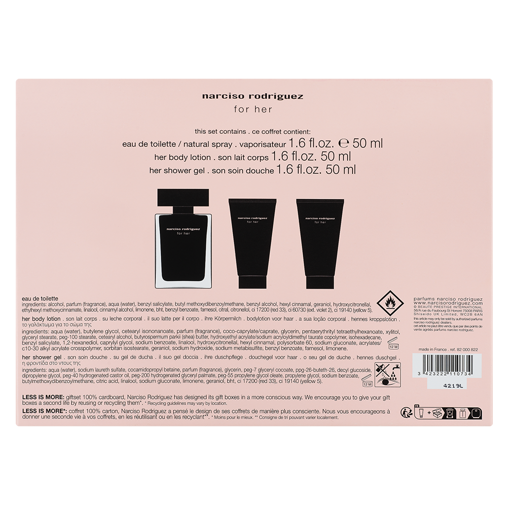 Bild: narciso rodriguez for Her Geschenkset