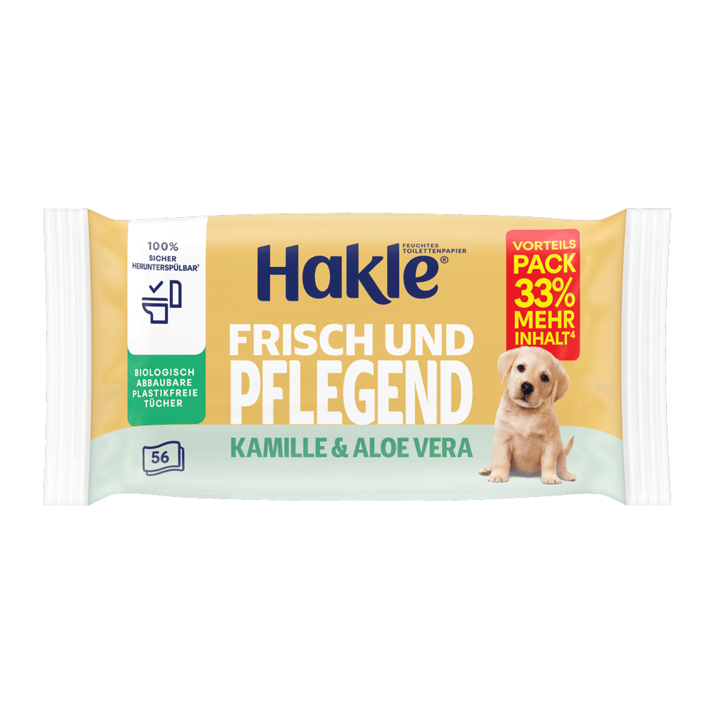 Bild: Hakle Feuchtes Toilettenpapier Frisch und Pflegend