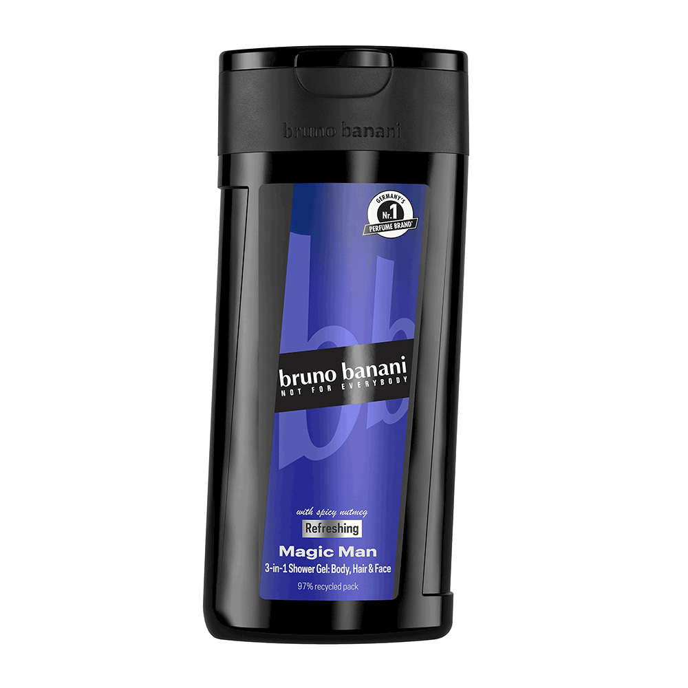Bild: bruno banani 3in1 Dusche, Haar & Gesicht Magic Man