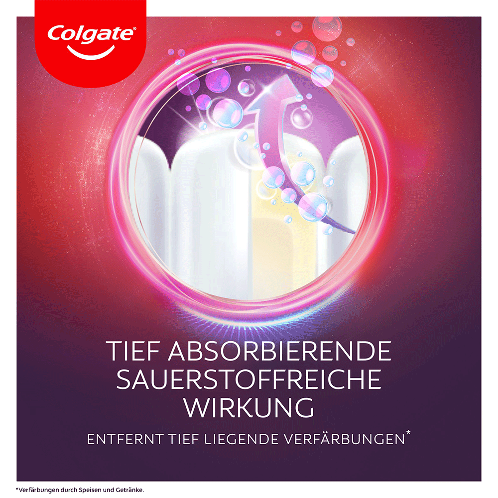 Bild: Colgate Zahnpasta Max White Ultra Freshness Pearls