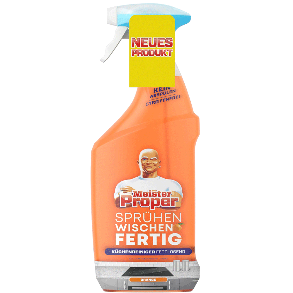 Bild: Meister Proper Ultra Power Spray Küchenreiniger Mandarine