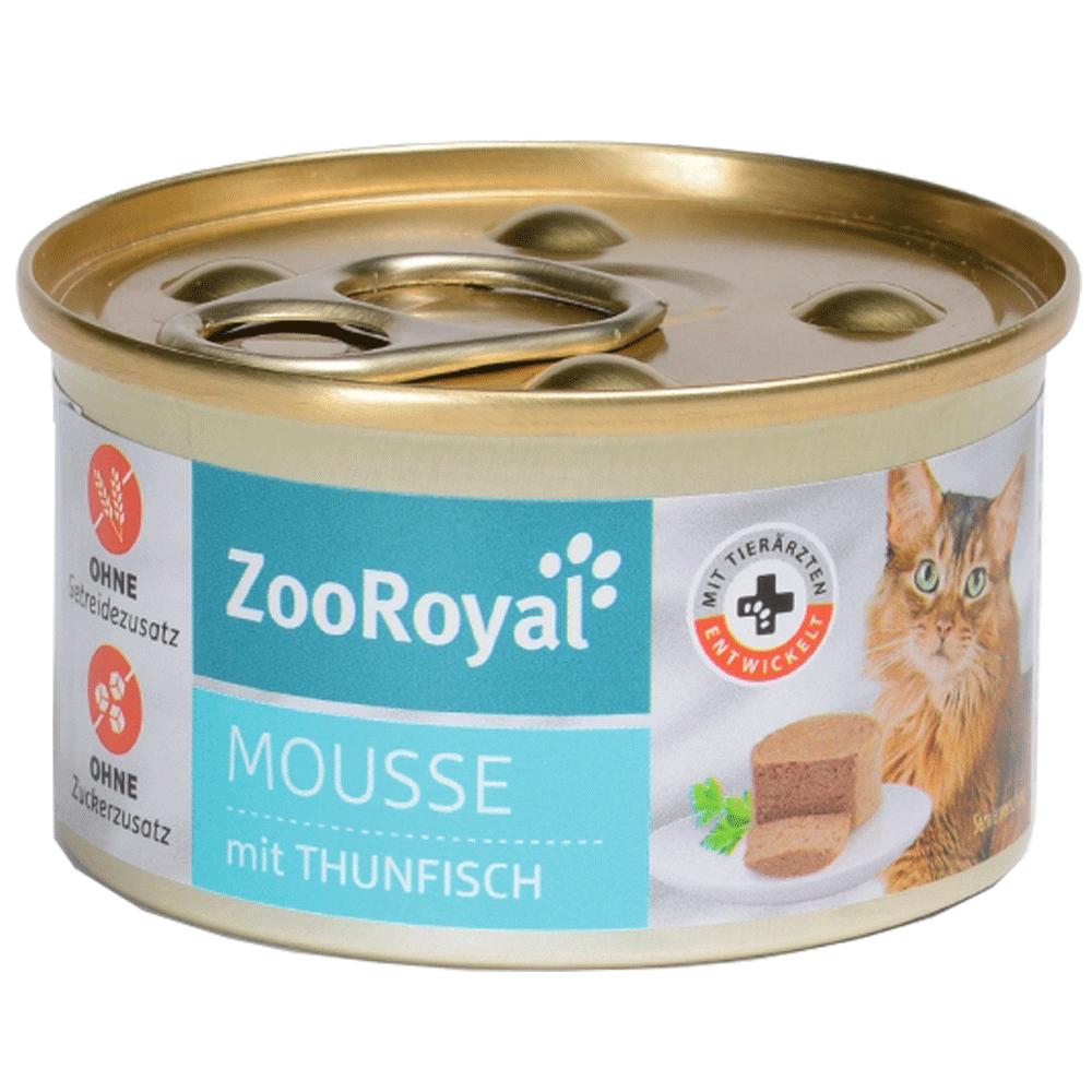Bild: ZooRoyal Mousse mit Thunfisch 