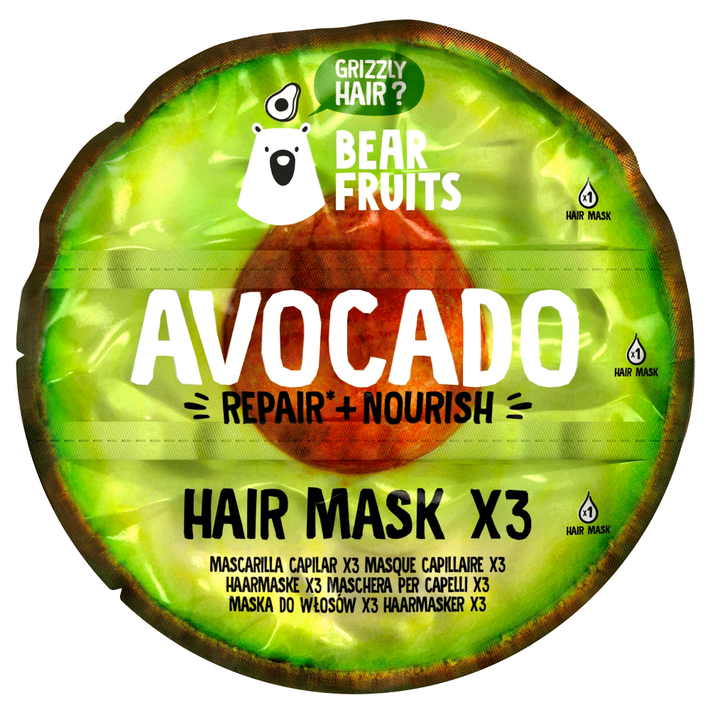 Bild: Bear Fruits Avocado Reparatur Nährpflege Haarmaske