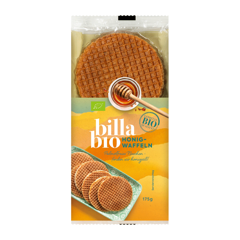 Bild: Billa Bio Honigwaffeln