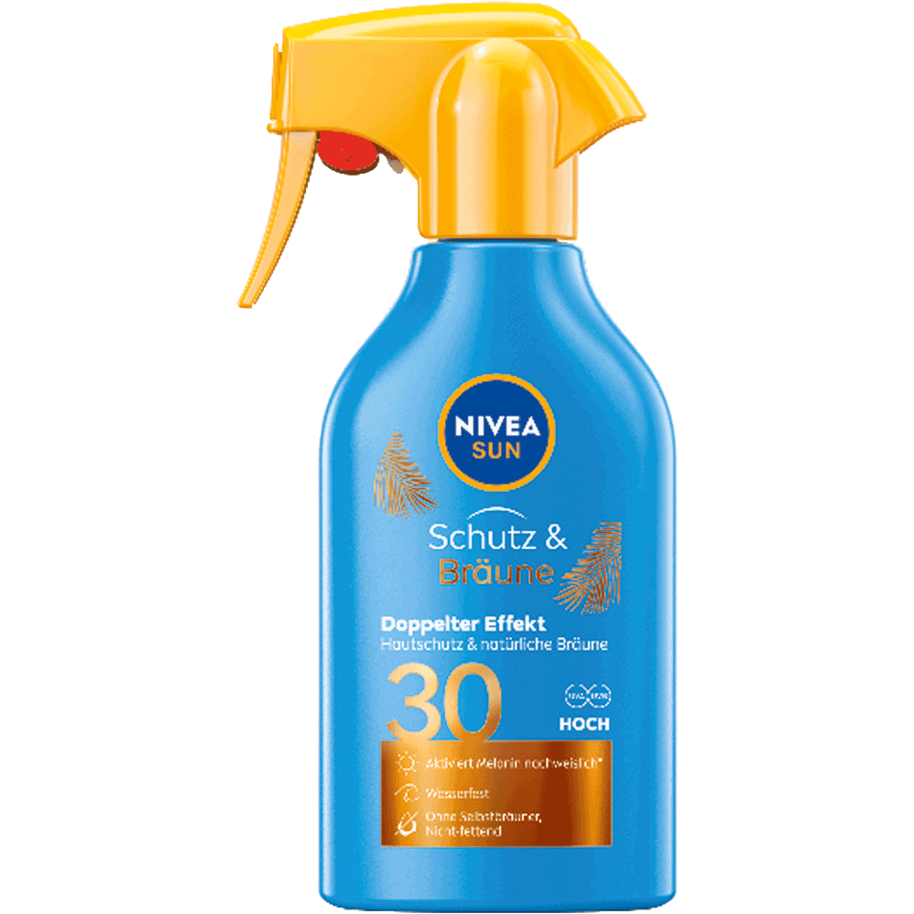 Bild: NIVEA Sun Schutz & Bräune Sonnencreme LSF 30