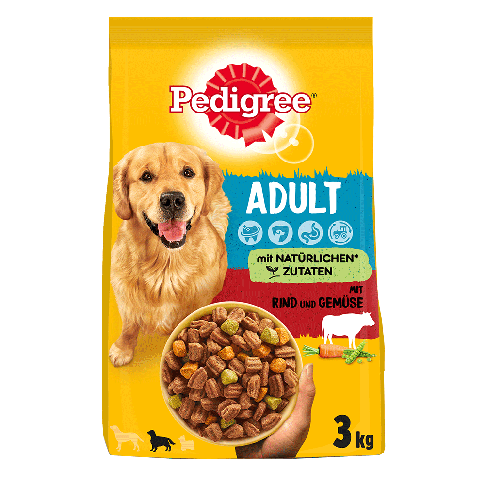Bild: Pedigree Rind und Gemüse Adult