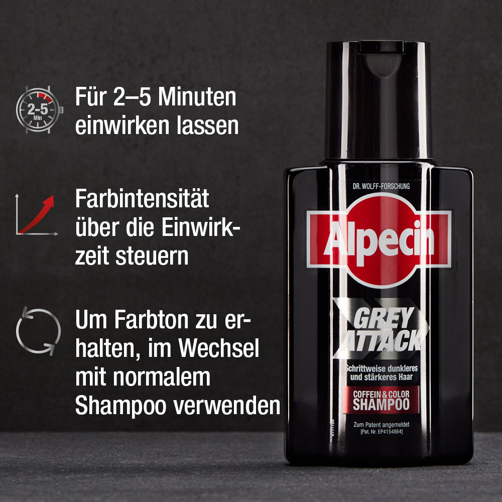 Bild: Alpecin Shampoo Grey Attack