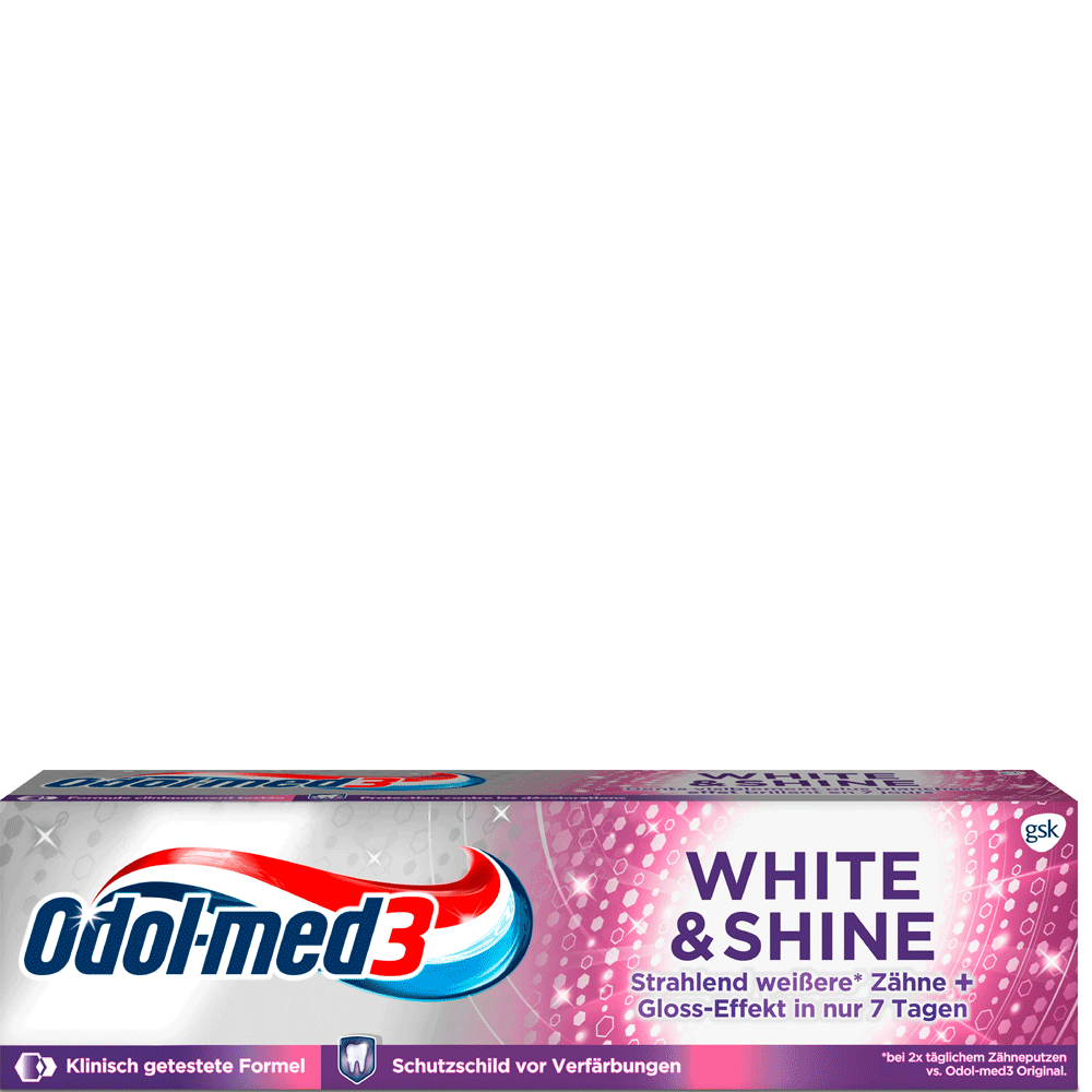 Bild: Odol-med3 Zahncreme White & Shine
