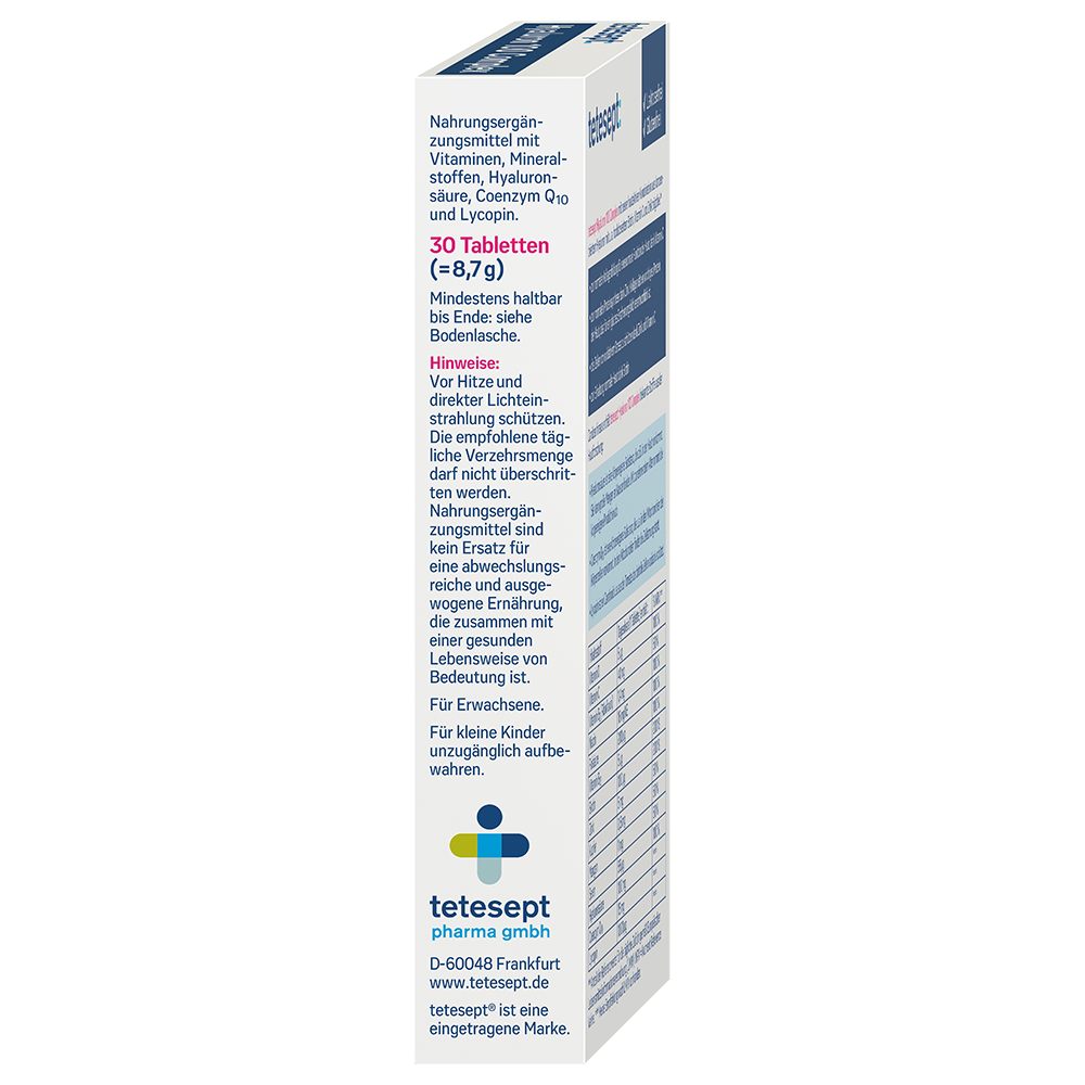 Bild: tetesept: Hyaluron 100 Complex