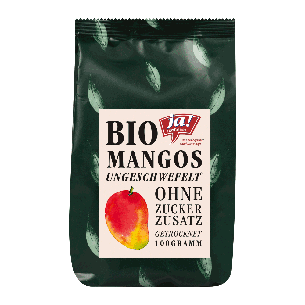 Bild: ja! Natürlich. getrocknete Mangos