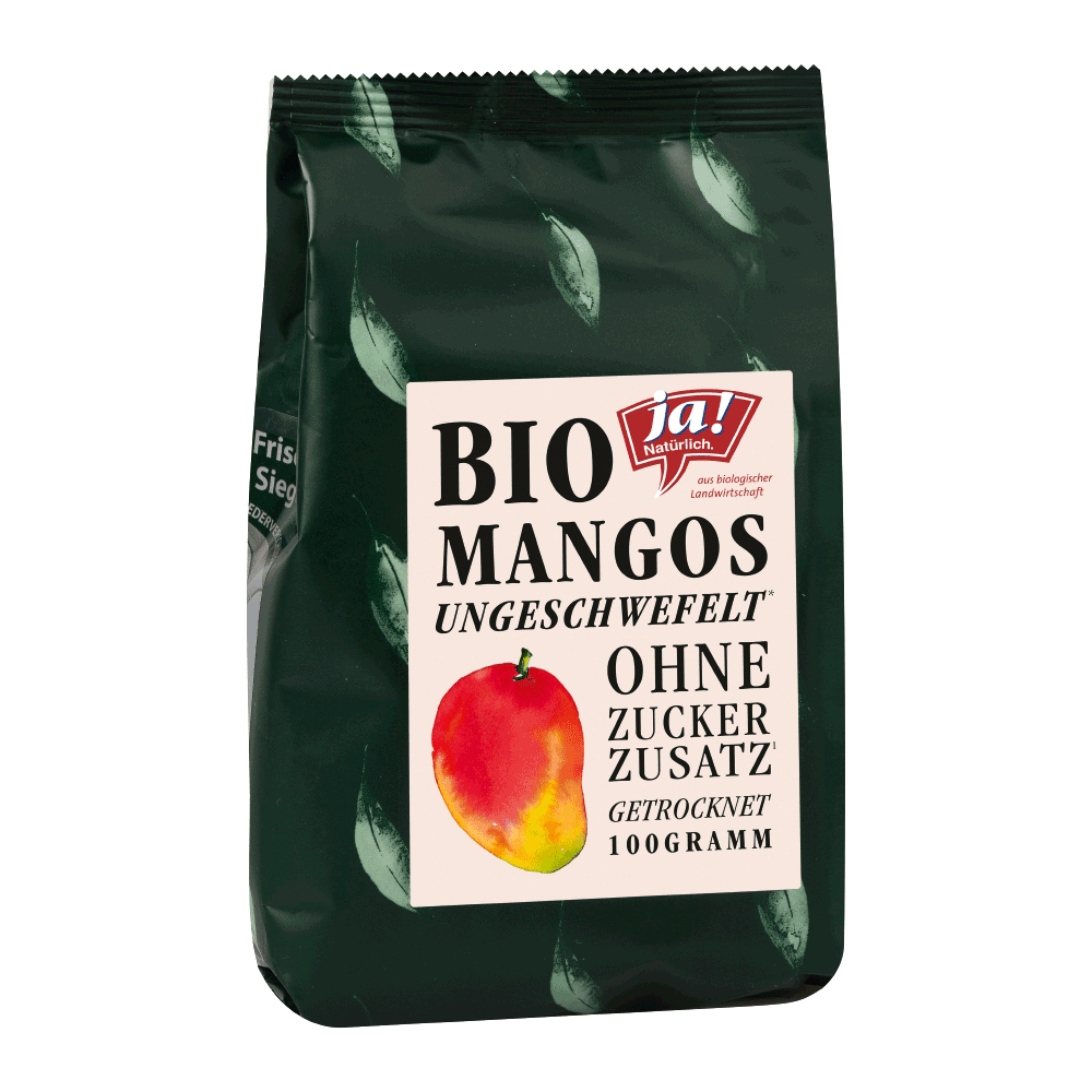 Bild: ja! Natürlich. getrocknete Mangos