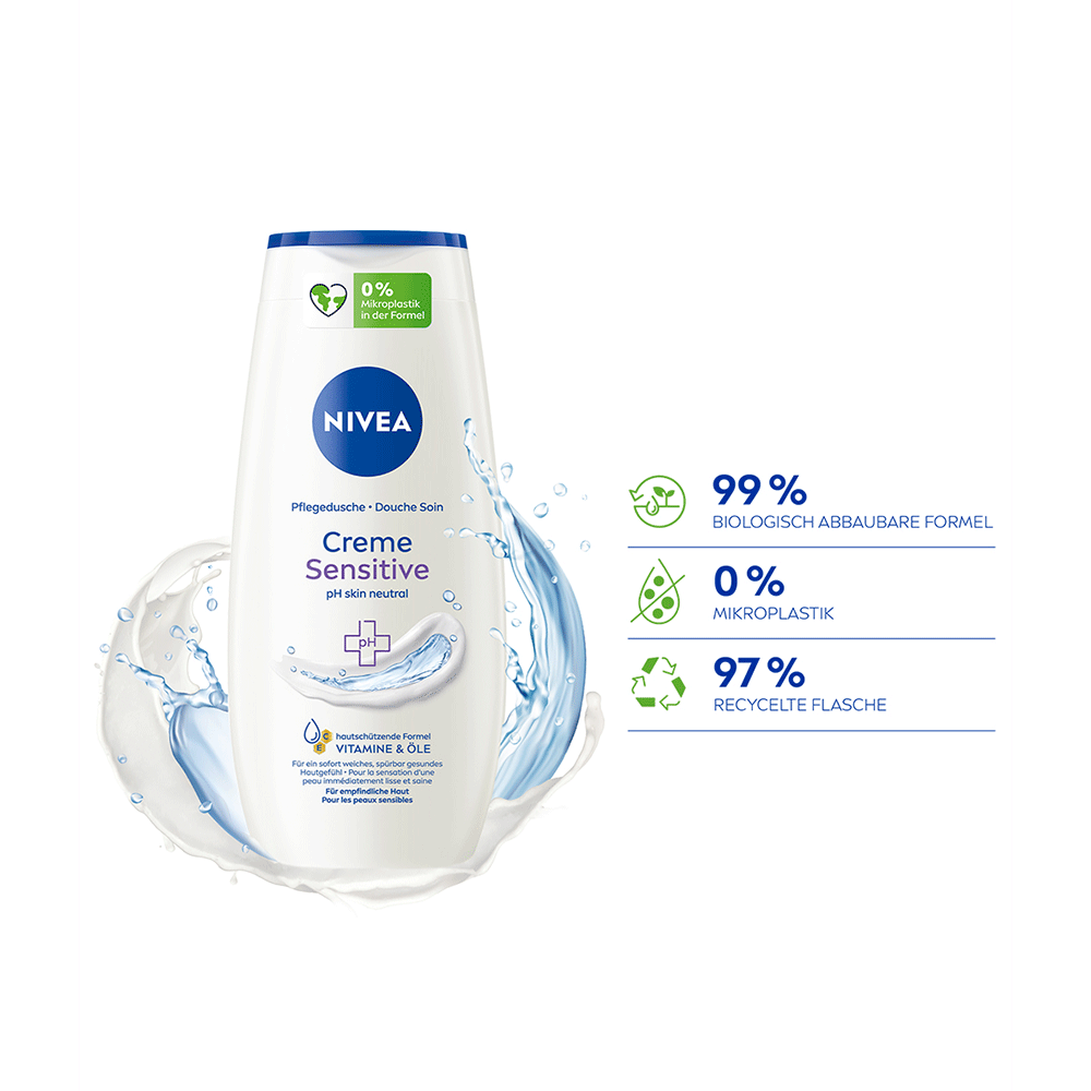 Bild: NIVEA Pflegedusche Creme Sensitive