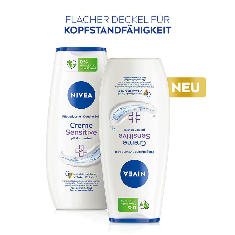 Bild: NIVEA Pflegedusche Creme Sensitive