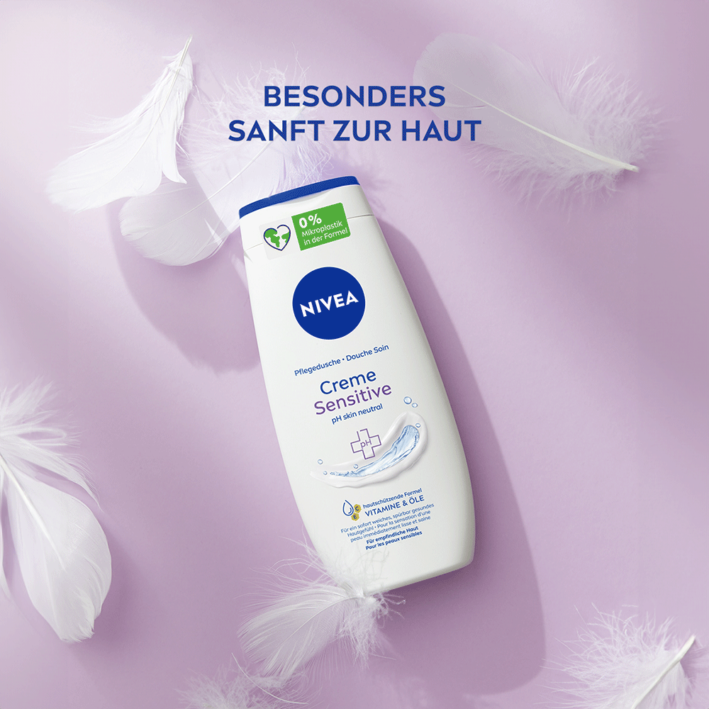 Bild: NIVEA Pflegedusche Creme Sensitive
