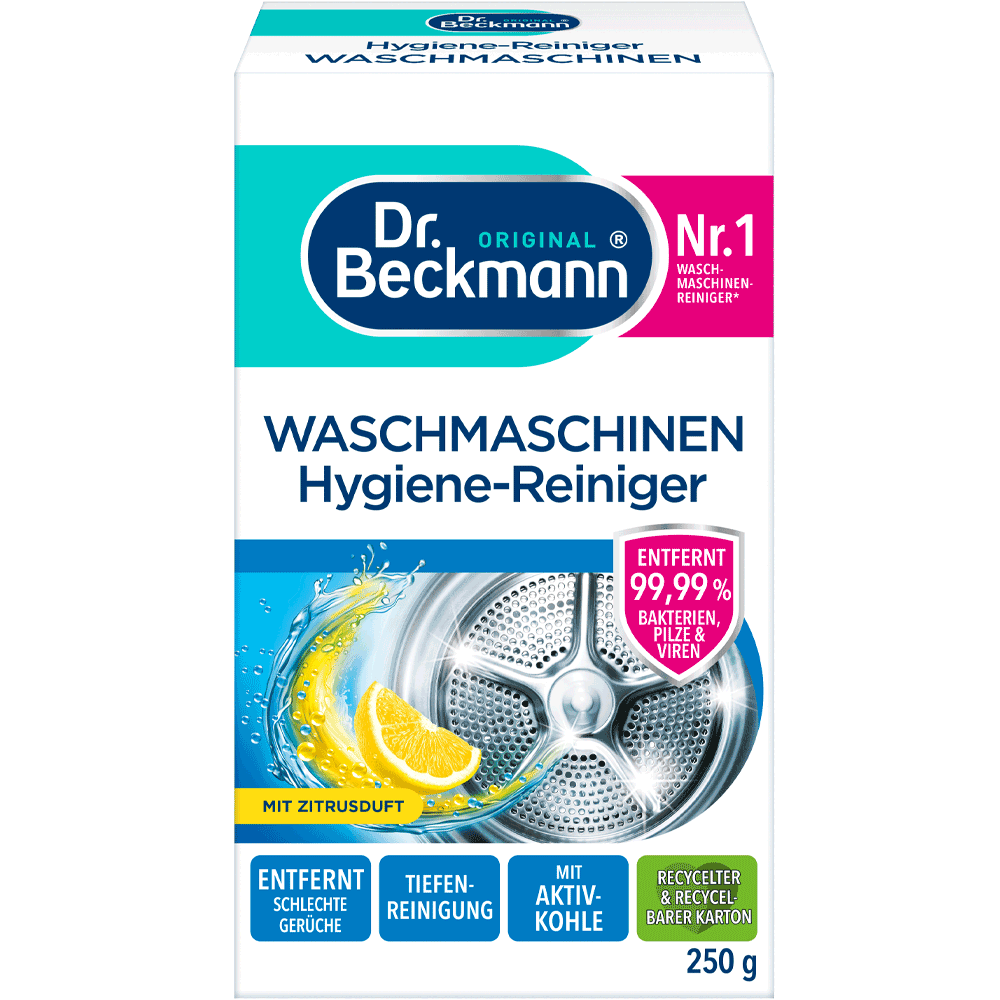 Bild: Dr. Beckmann Waschmaschinen Hygiene Reiniger