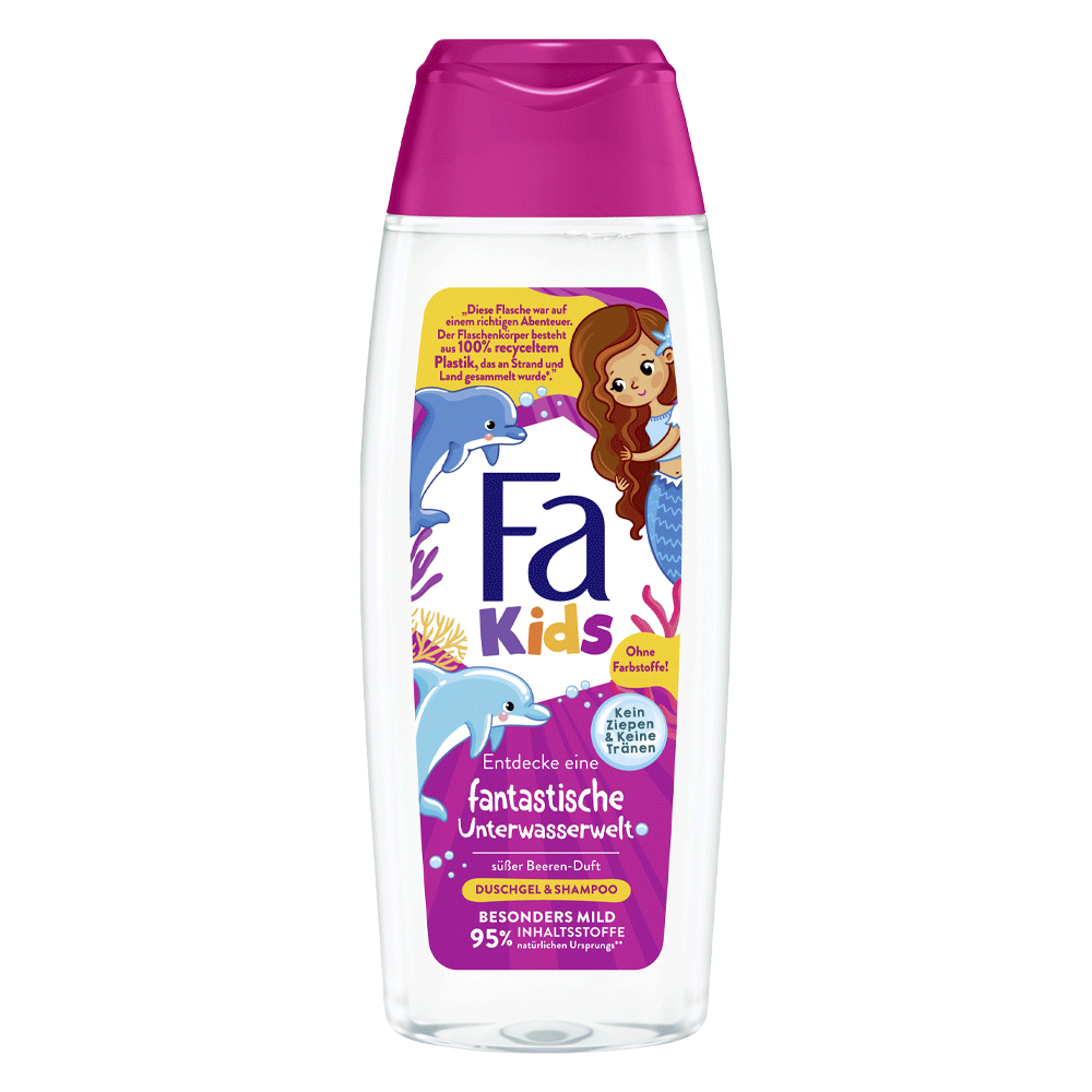 Bild: Fa Kids Mädchen Duschgel und Shampoo