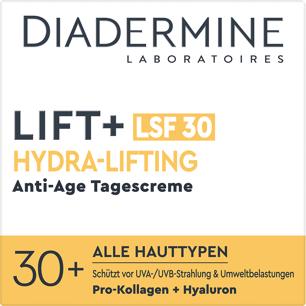 Bild: DIADERMINE LIFT+ Hydra Lifting Tagescreme LSF 30