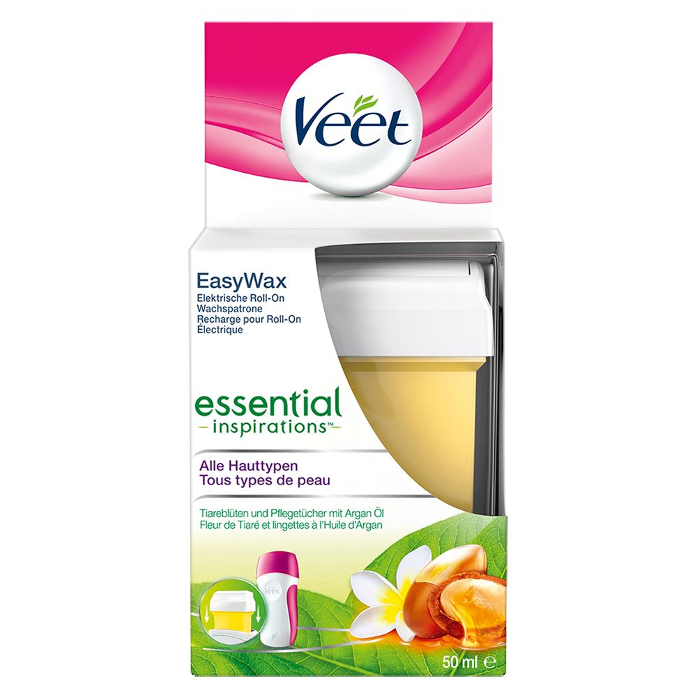 Bild: Veet EasyWax elektrische Roll-On Wachspatrone