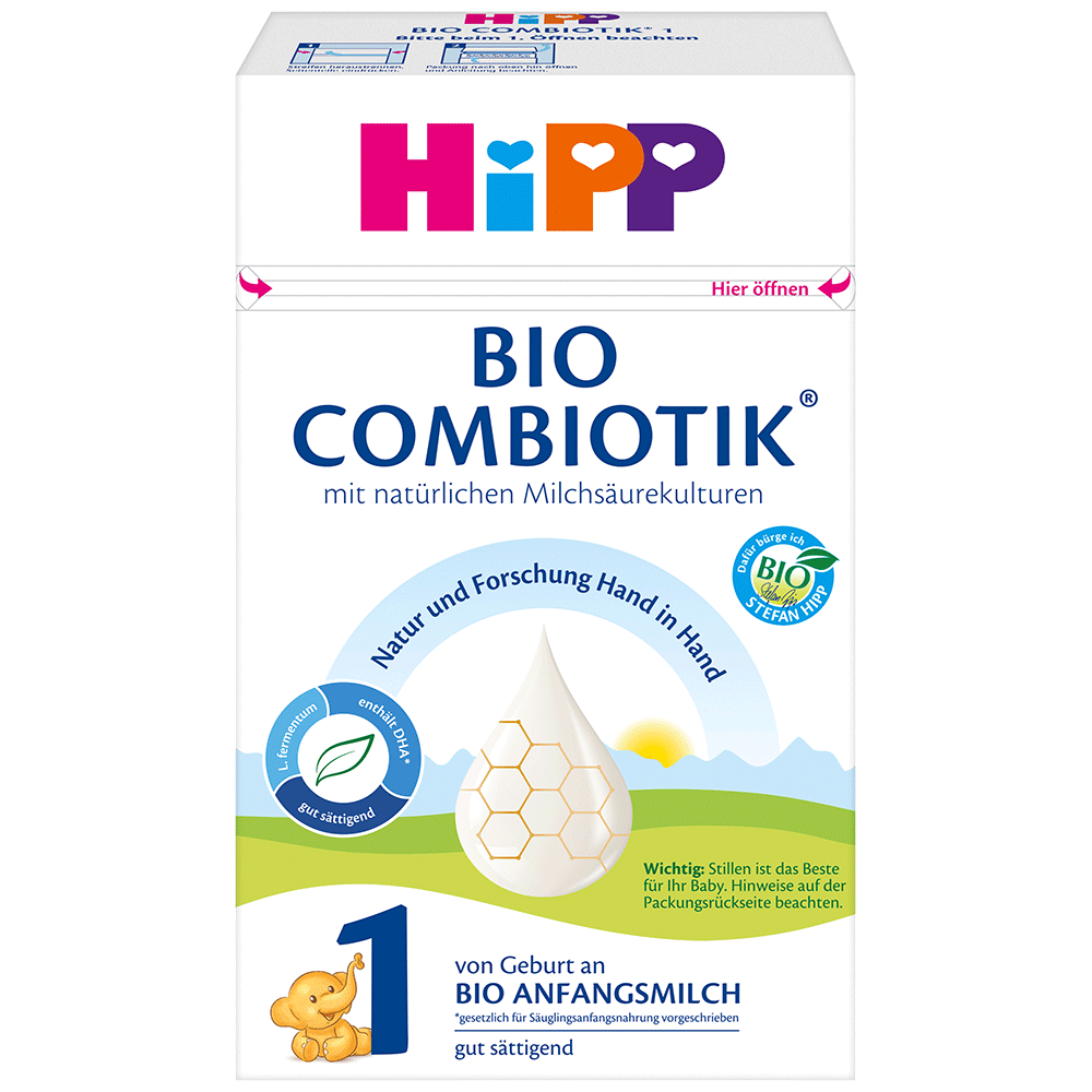 Bild: HiPP Bio Combiotik 1 Anfangsnahrung