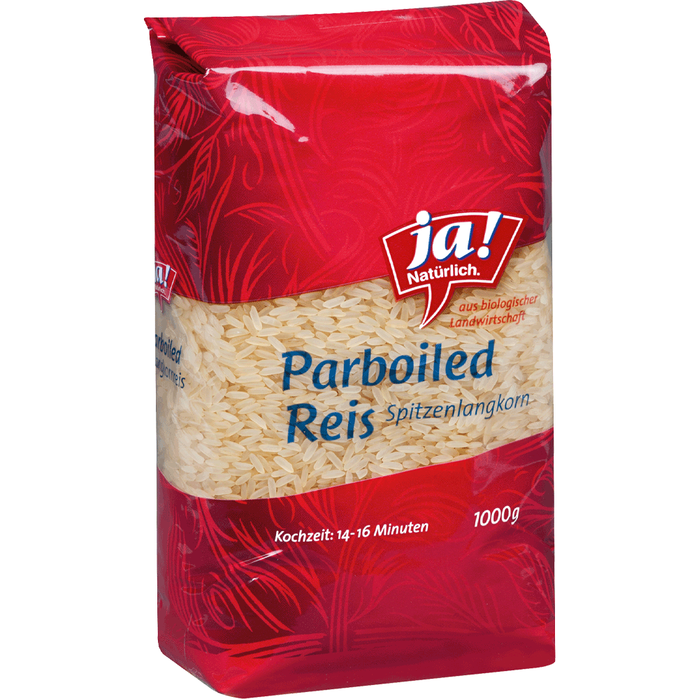 Bild: ja! Natürlich. Parboiled Reis Weiß