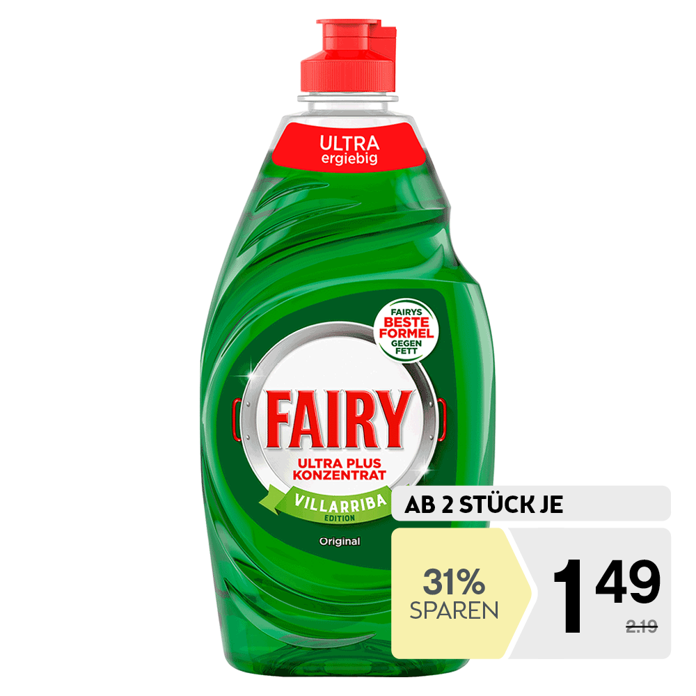 Bild: FAIRY Ultra Konzentrat Original Handgeschirrspülmittel