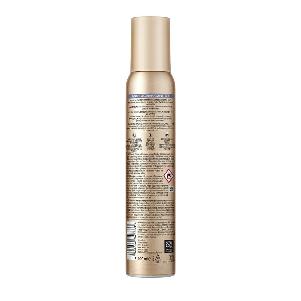Bild: WELLA wellaflex Schaumfestiger 2 Tages Volumen