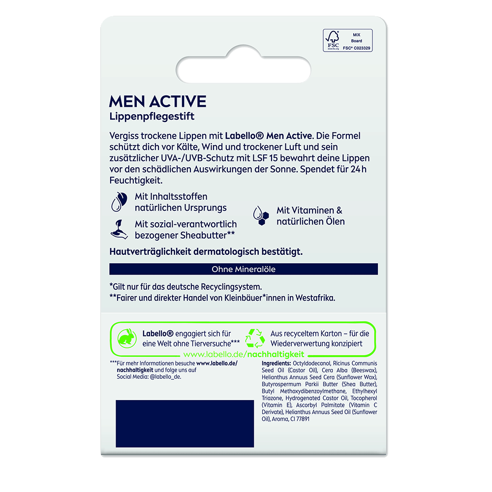 Bild: labello Men Active