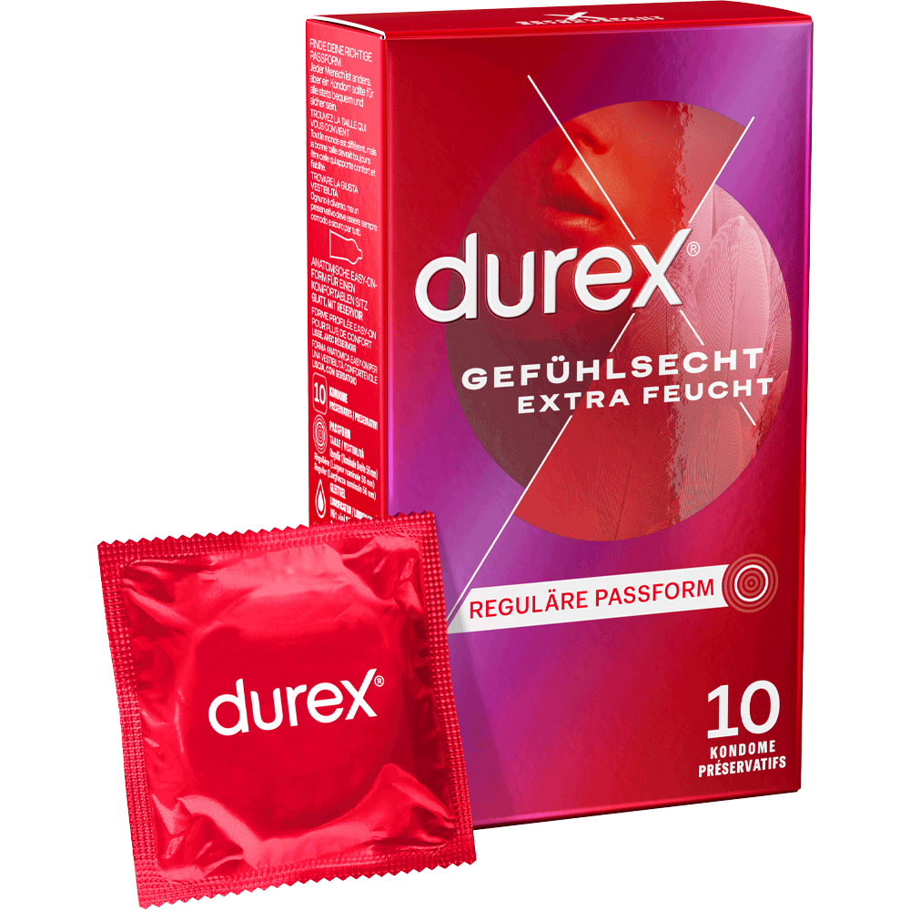 Bild: durex Kondome Gefühlsecht Extra Feucht