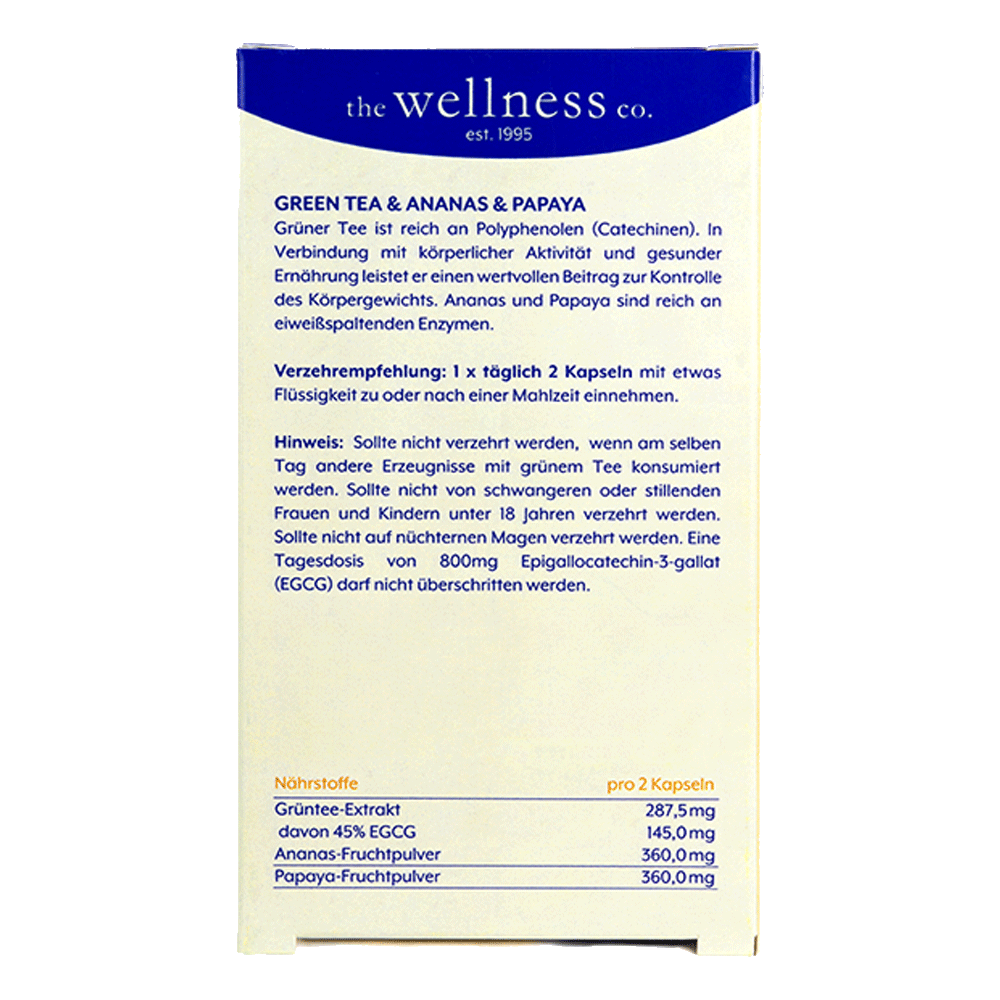 Bild: the wellness co. Green Tea