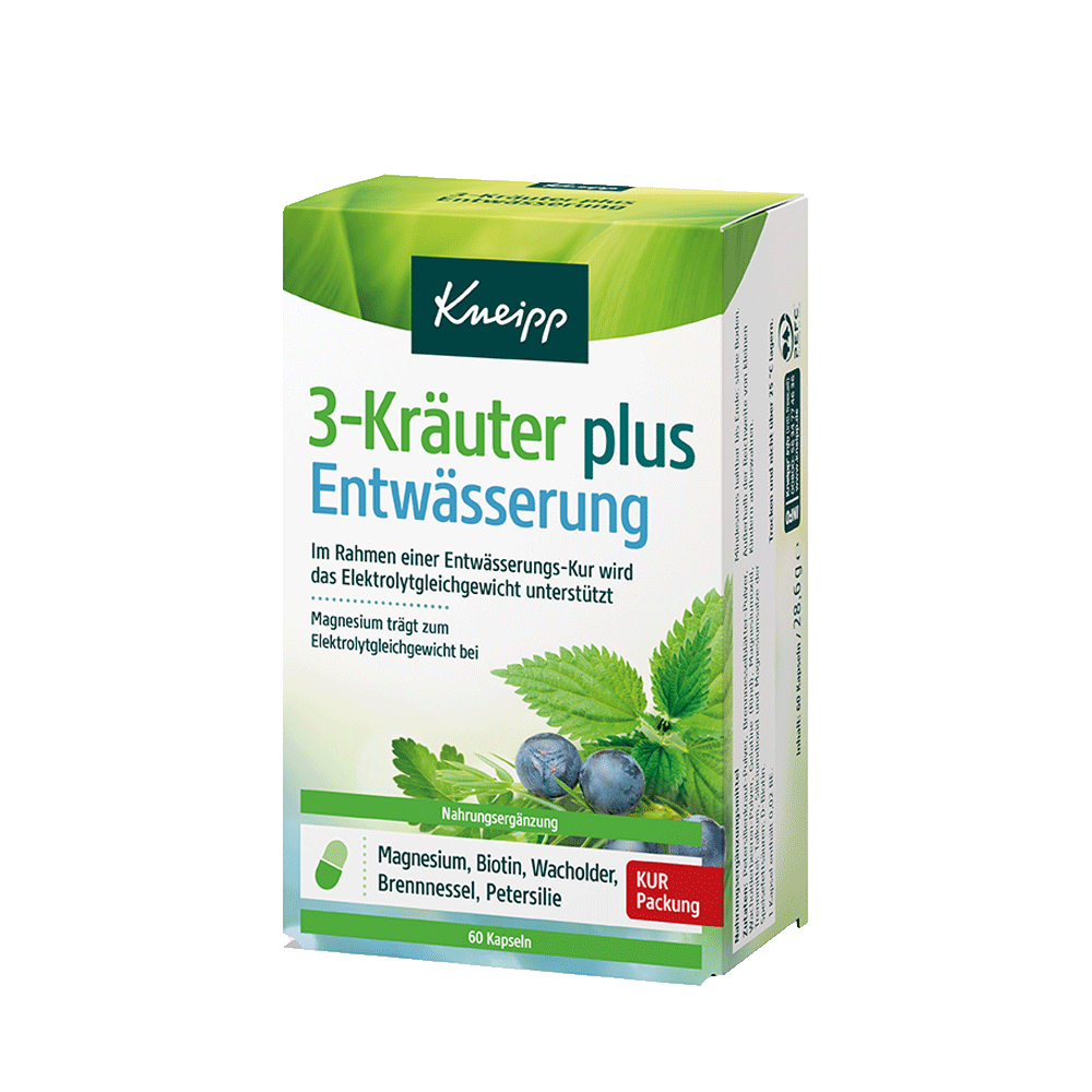 Bild: Kneipp 3 Kräuter Plus Entwässerung