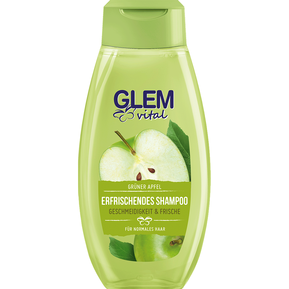 Bild: GlemVital Shampoo Grüner Apfel