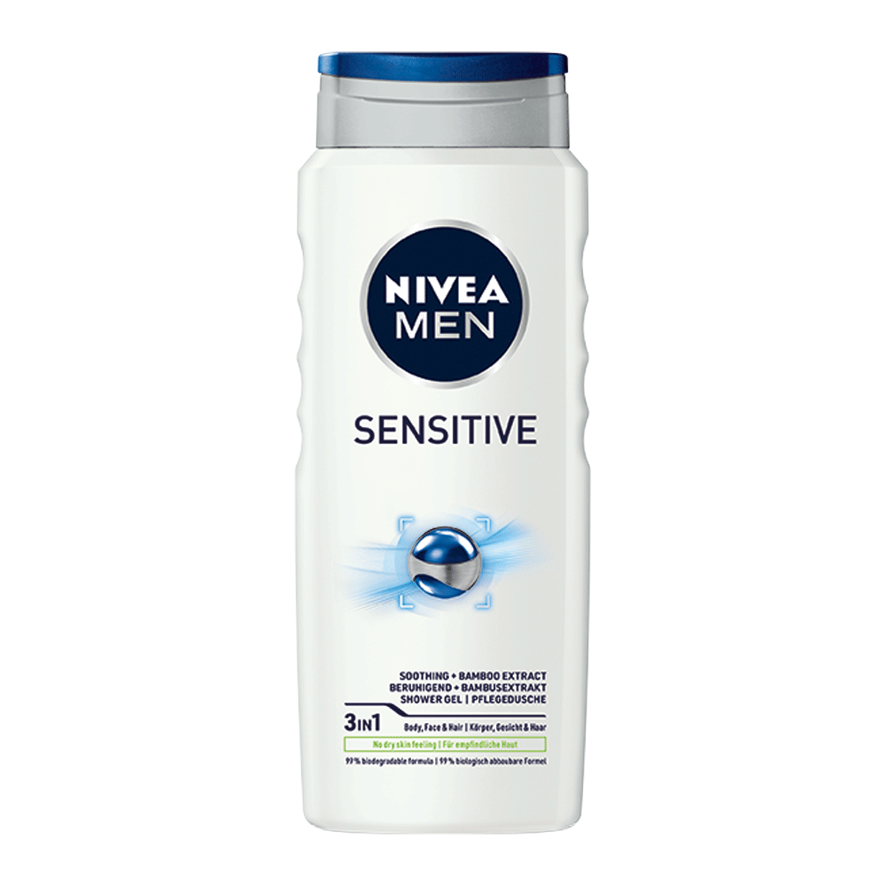 Bild: NIVEA MEN Pflegedusche Sensitive