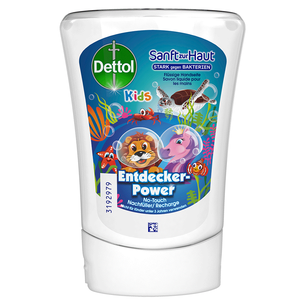 Bild: Dettol Kids No-Touch Nachfüllung Entdeckerpower