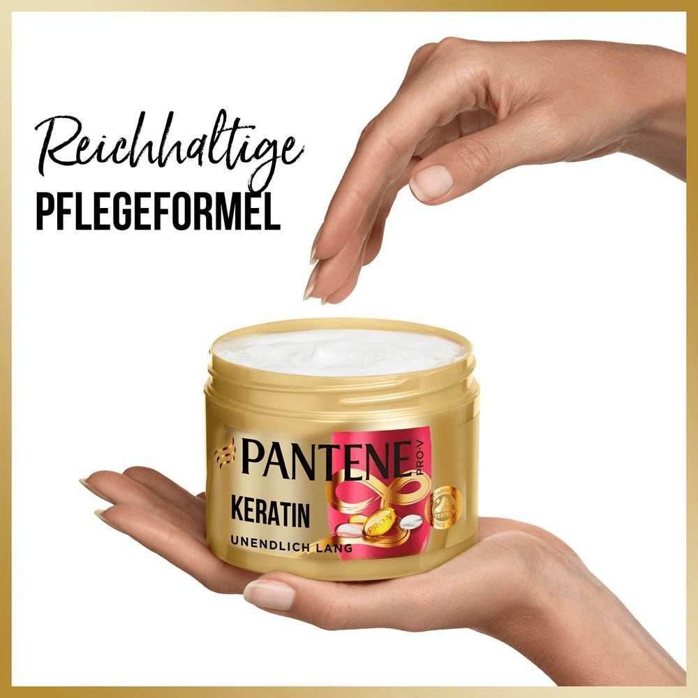 Bild: PANTENE PRO-V Keratin Haarmaske
